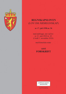 Regnskapsloven (lov om årsregnskap) m/forskrift (Heftet)