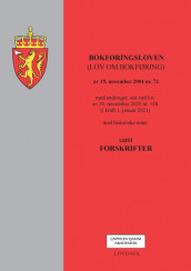 Bokføringsloven (lov om bokføring) m/forskrifter (Heftet)