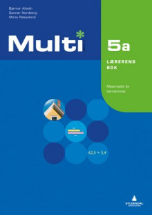 Multi 5a, 2. utgave av Bjørnar Alseth, Gunnar Nordberg og Mona Røsseland (Heftet)