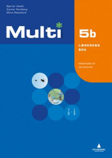 Multi 5b, 2. utgave av Bjørnar Alseth, Gunnar Nordberg og Mona Røsseland (Heftet)