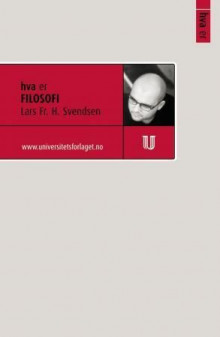 Hva er filosofi av Lars Fr.H. Svendsen (Ebok)