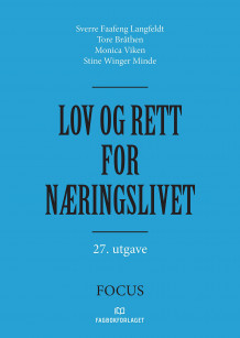 Lov og rett for næringslivet av Sverre Faafeng Langfeldt, Tore Bråthen, Monica Viken og Stine Winger Minde (Innbundet)