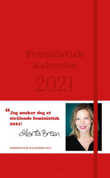 Feministisk kalender 2021 av Marta Breen (Dagbok)